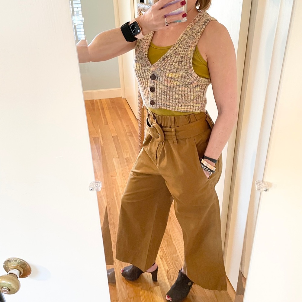 Proenza Schouler White Label Paper Bag Pants - Picture 12 of 16